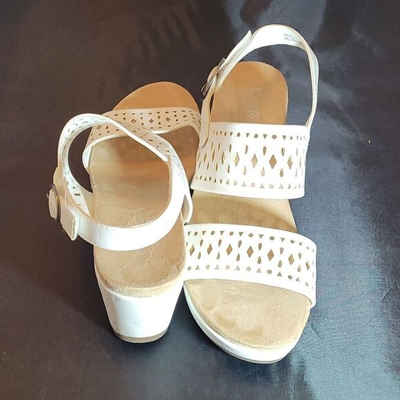 KIM ROGERS WOMEN"S VELCRO STRAP CLOSURE WOMEN"S SANDAL - Picture 12 of 14